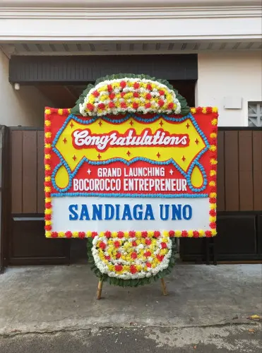 Papan Bunga Opening pasir jaya