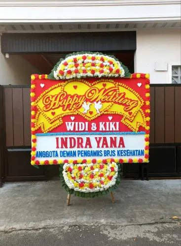 Papan Bunga Pernikahan pasir jaya